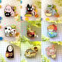 Image 1 of Ghibli Enamel Pins