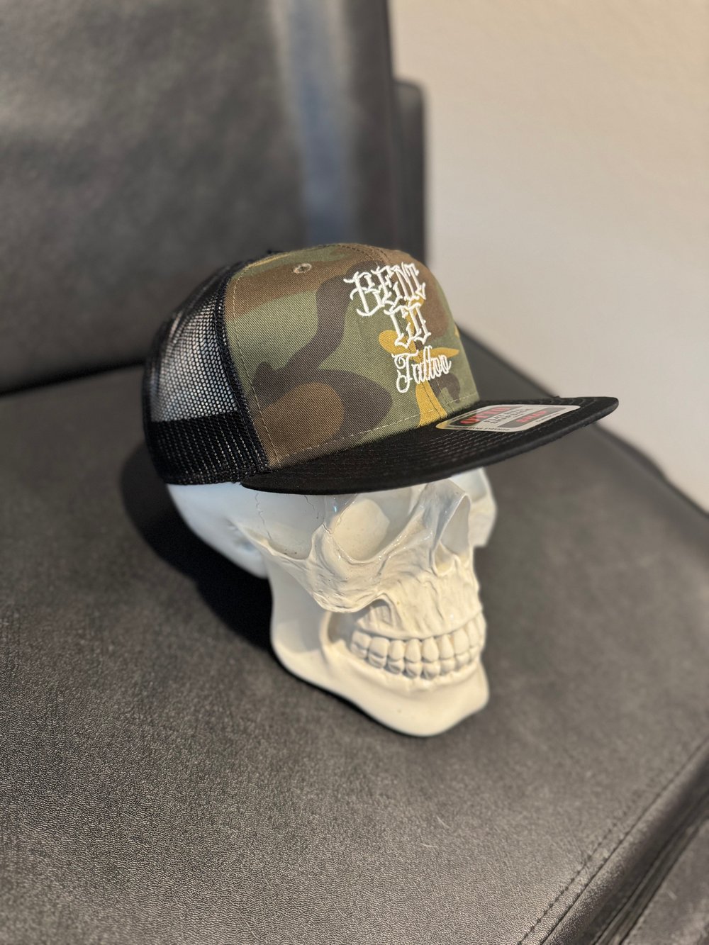 Camo Bent Co. Tattoo Snapback