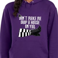 Image 2 of Don't Make Me Drop a House on You Wizard of Oz funny Halloween shirt