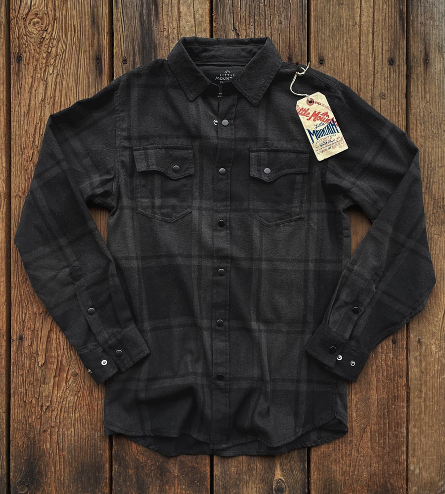 Image of Flannel | Black