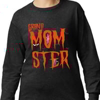 Image 2 of Momster - Grandmomster Halloween shirt