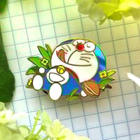 Food Coma Enamel Pin