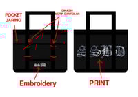 Image 4 of SSBD CHROME TOTE BAG