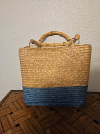 Image 2 of Kraken Attack Purse – 3D Octopus & Shipwreck Straw Tote