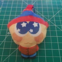Image 1 of Sad Boy Squeaky Plush Keychain