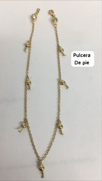 Image 6 of Ankle bracelet / pulsera para tobillo