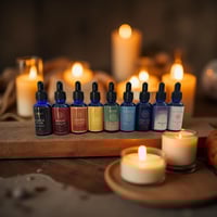 Image 1 of Full 9 chakra oil set 30 ml