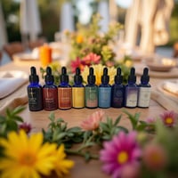 Image 2 of Full 9 chakra oil set 30 ml