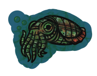 Image 2 of Cuttlefish Sticker Combo PREORDER