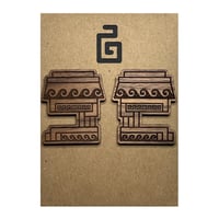 Image 1 of calli / wood / walnut