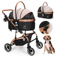 Stroller for pets: dogs and cats