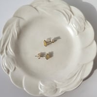 Image 3 of Yellow Sapphire Stud Earrings