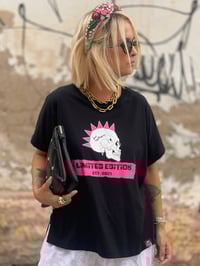 Image 4 of  CAMISETA OVER NEÓN SKULL