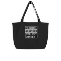 Image 3 of nukeplex™ | Parental Advisory Large Eco bag