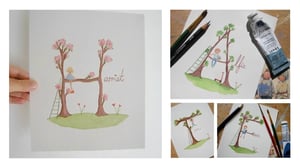 Image of Tree Name Painting