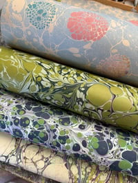 Image 1 of Marbled Paper Assorted Listing - Sheets 41-44 (to purchase individually)