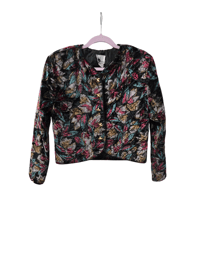 Image 1 of Crop Velvety Quilt Size M Blazer