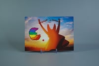 Medium Postcard "No More a Clown"