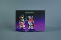 Medium Postcard "One Brain Cell & Mute Baby"