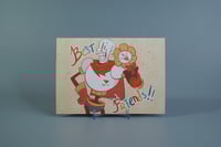 Medium Postcard "Papyrus and Flowey"