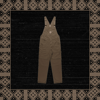 COVE WORKWEAR TAN CANVAS DUNGAREES