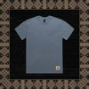 COVE WASHED INDIGO HEAVY TEE