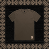 COVE WASHED BROWN HEAVY TEE