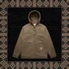 COVE WORKWEAR TAN CANVAS HOOD JACKET