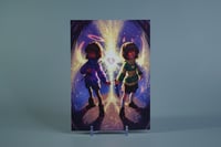Medium Postcard "Frisk & Chara"