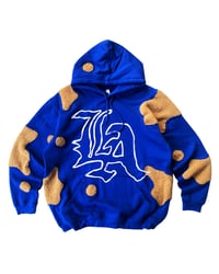Image 1 of Reworked Blue Nomad LA Hoodie Size XL
