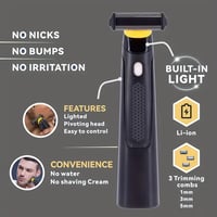 Image 1 of Men's electric shaver USB rechargeable