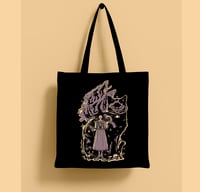 Totebag Witch Cat
