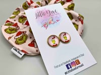 Image 1 of Mean Guy on Pink Earrings