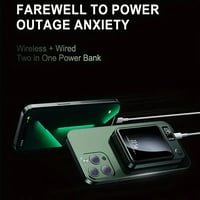 Image 2 of Magnetic absorption wireless charging bank