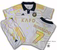 Image 1 of Al Nassr third 25/26 kids kit RONALDO 7