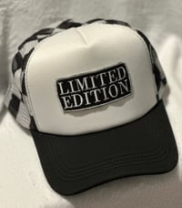 Black and white checkered hat - Limited Edition