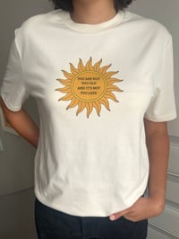 Image 1 of Tee-Shirt écru NOT TOO OLD