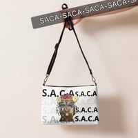 Image 4 of Vegan leather SACA logo purse