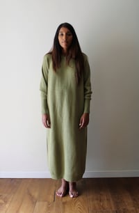 Image 2 of PRE ORDER_ NATURALLY DYED MERINO DRESS _ 6 COLORS AVAILABLE