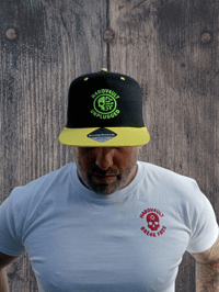 Image 1 of  Unplugged Snapback Flat Peak Cap