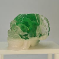 Image 1 of Horned skull- double cast