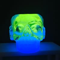 Image 3 of Horned skull- double cast