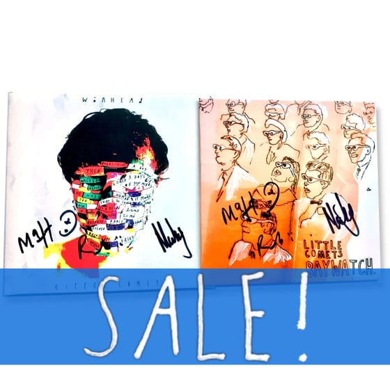 Image of SALE! WAS £6 NOW £4.50 SIGNED CD BUNDLE BAYWATCH EP & WORHEAD ALBUM