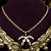 Image 2 of AKOFENA ADINKRA NECKLACE