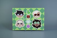 Sticker Sheet "Homestuck Beta Kids"