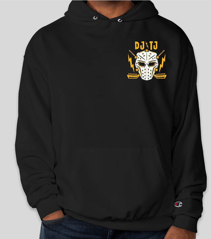 Image of DJ TJ Hockey Logo Hoodie