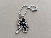 Image 2 of Acrylic Charm "Roaring Knight"