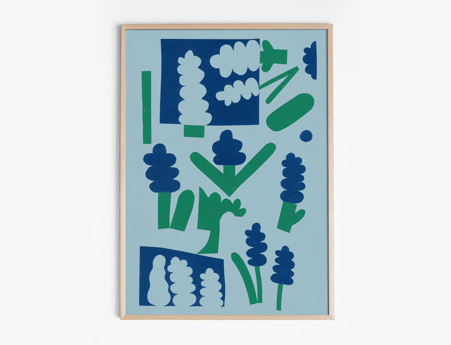 Image of FLOWER PRINT - Grape hyacinth