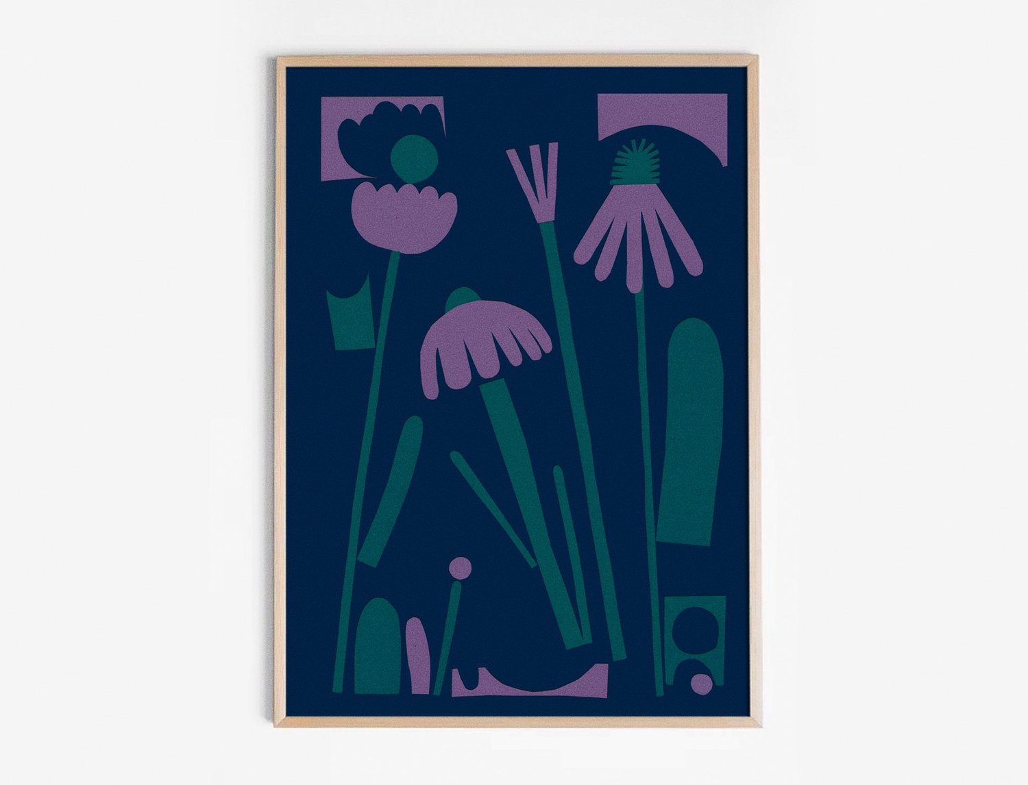 Image of FLOWER PRINT - ECHINACEA
