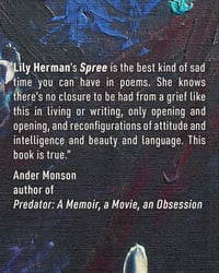 Image 2 of Spree - poems by Lily Herman